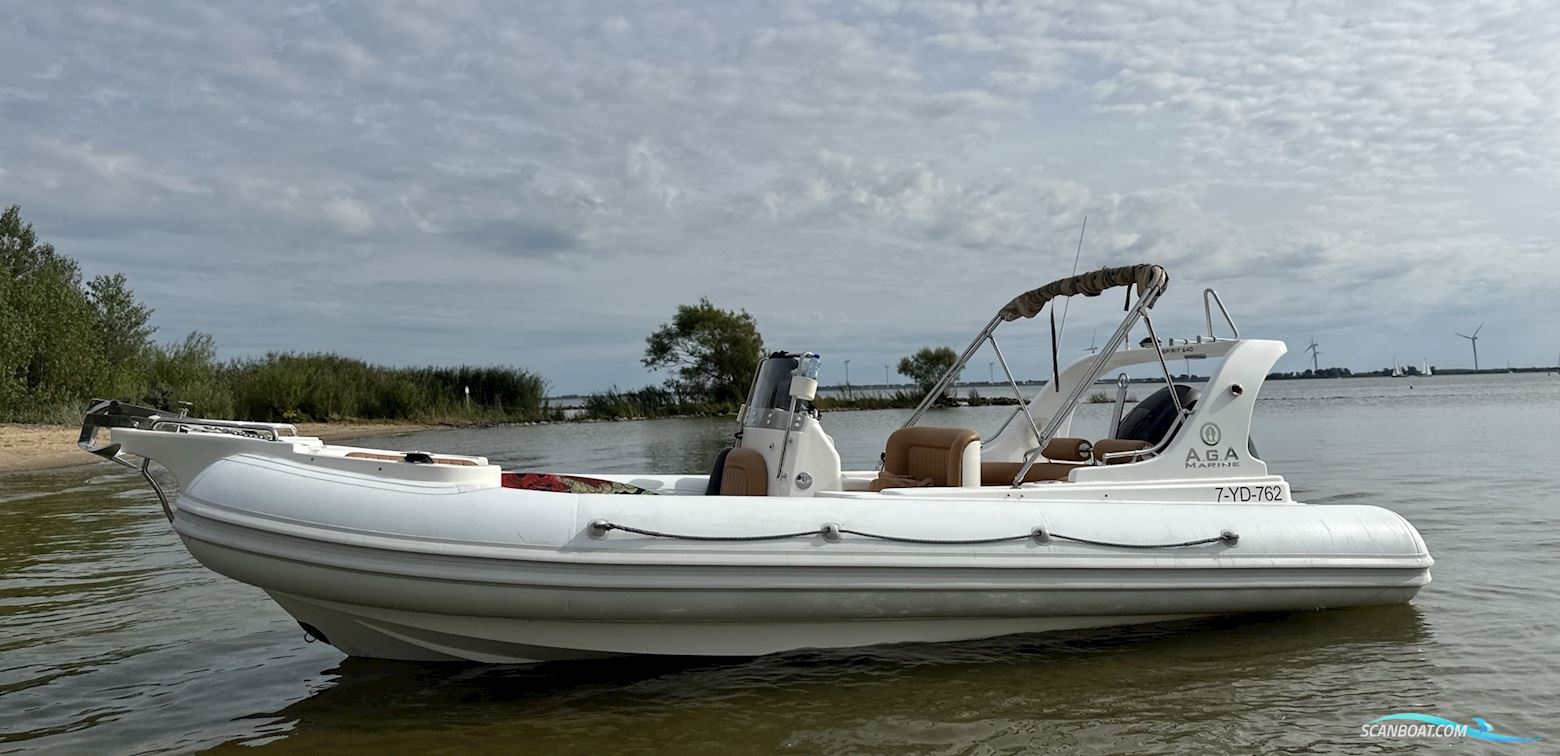 AGA Marine Spirit 6.40 RIB Motorbåd 2011, med Mercury Verado motor, Holland