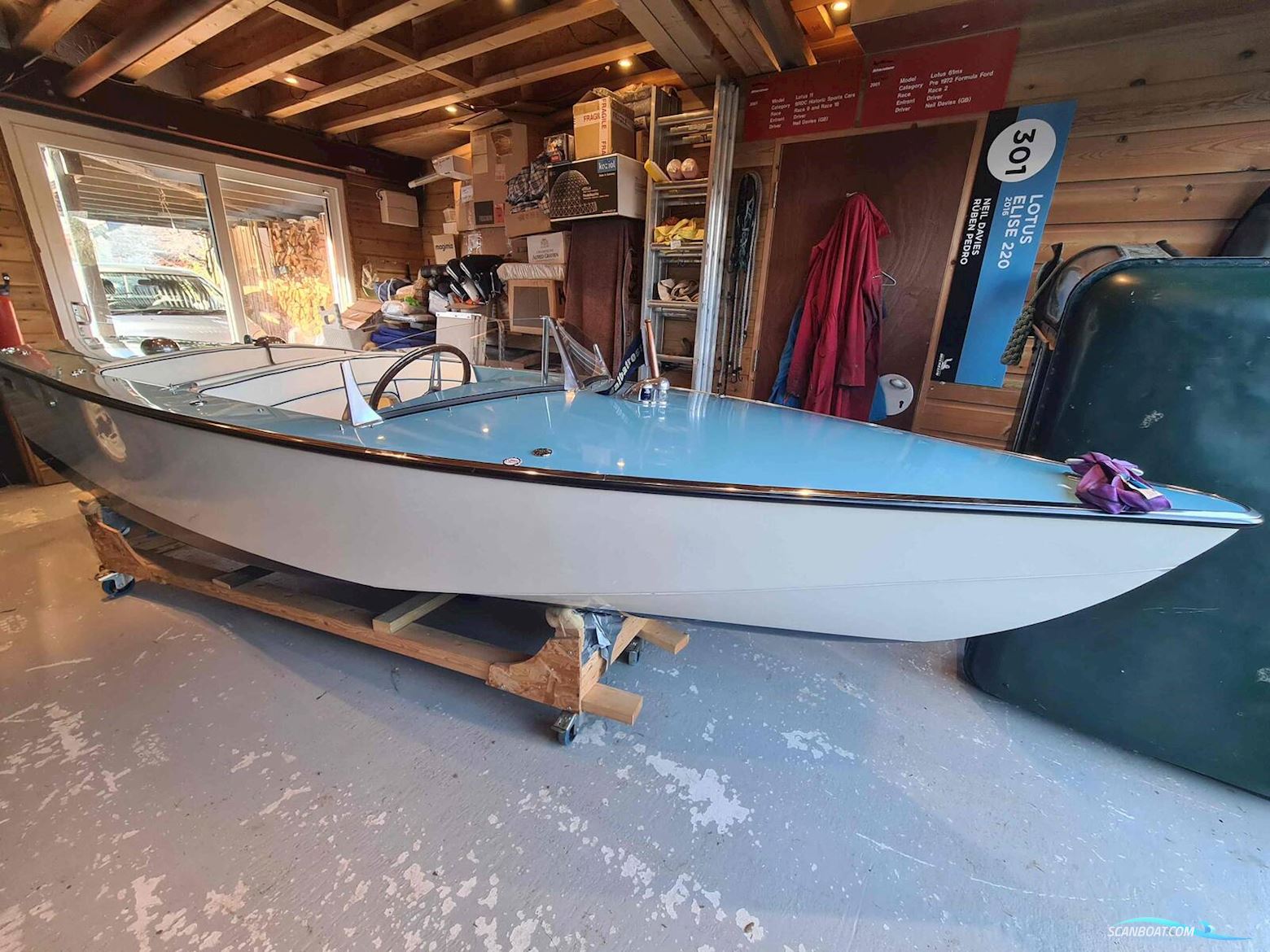 Albatross Continental Motorbåd 1959, med Coventry Climax Fwe 400-298508 motor, England