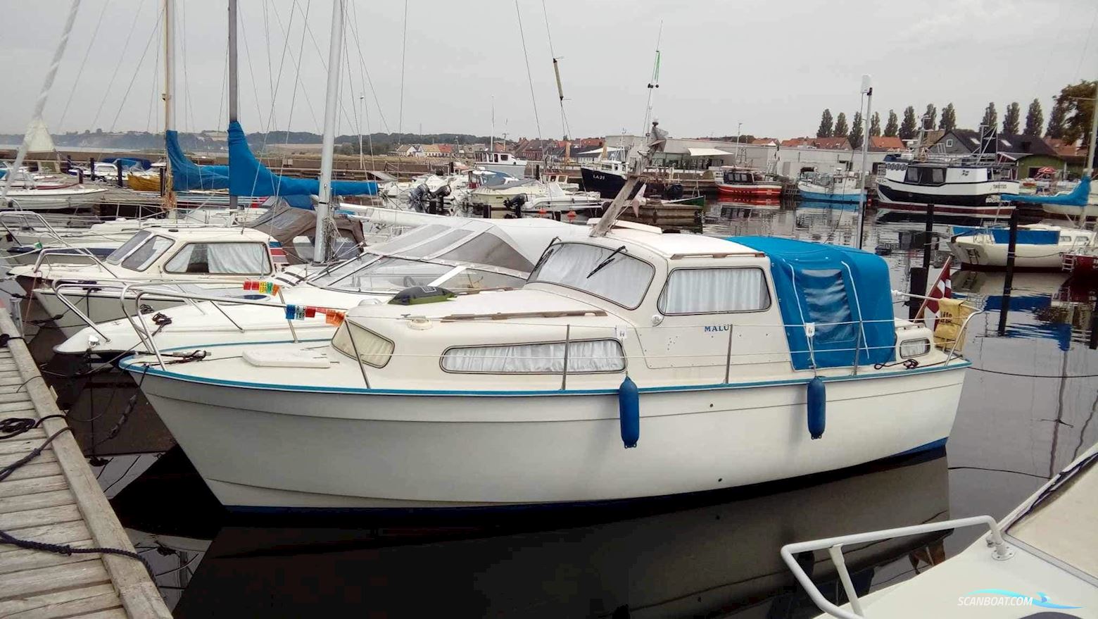 Albin 25 De Luxe Motorbåd 1975, med Sole´ Mini 33 motor, Danmark