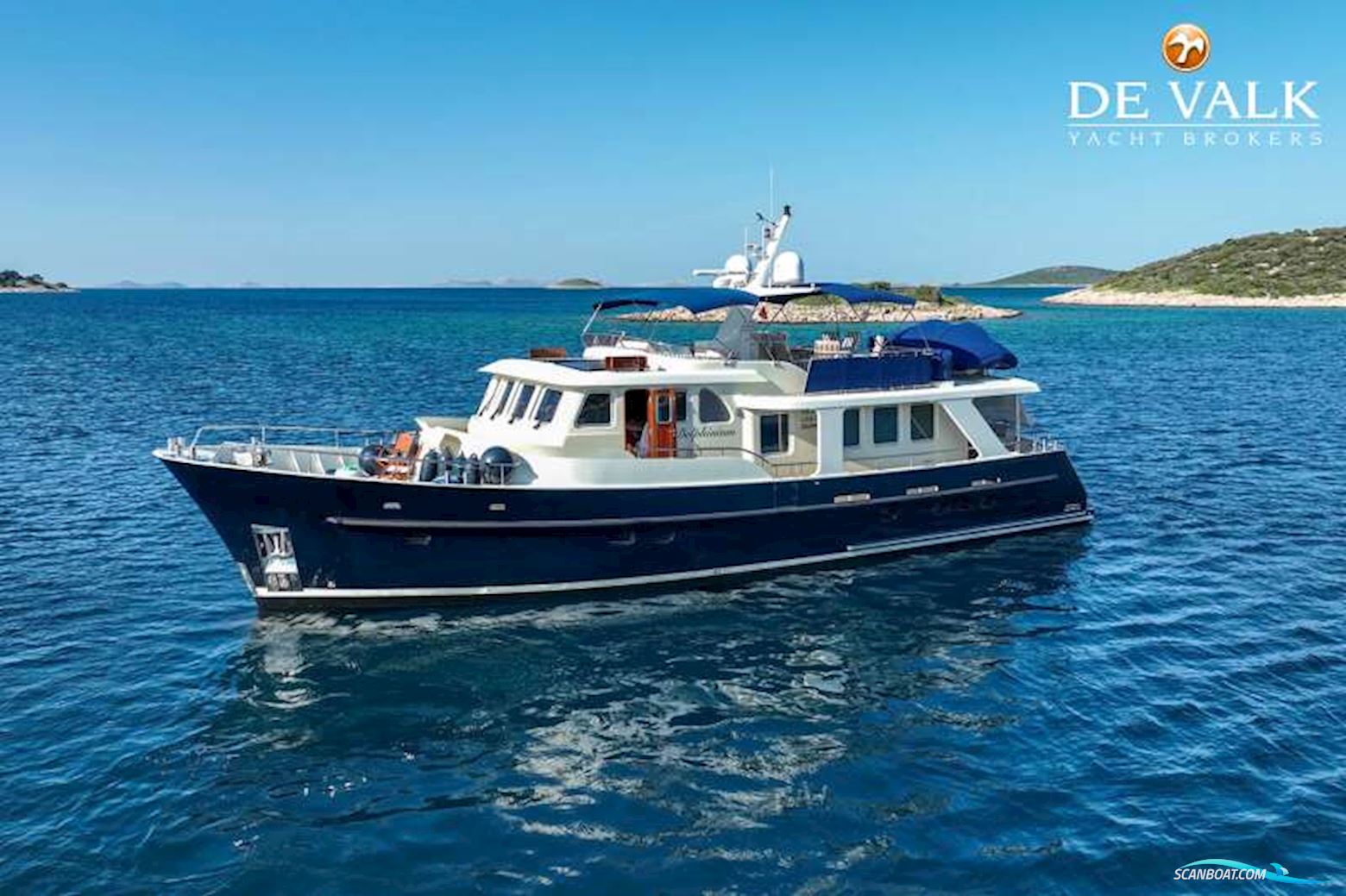 Almtrawler Delfino 65 Motorbåd 2015, med Perkins motor, Kroatien