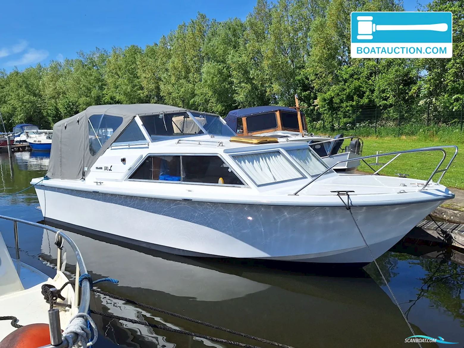 Alpha Polaris Luxe Motorbåd 1978, med Vetus motor, Holland