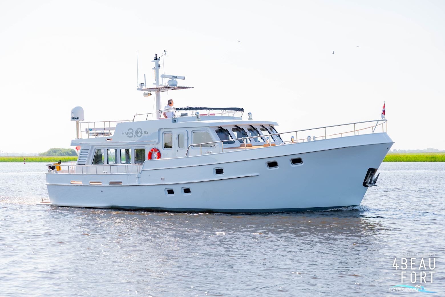 Altena 53 Custom Trawler Motorbåd 2007, med John Deere 6068Tfm150 motor, Holland
