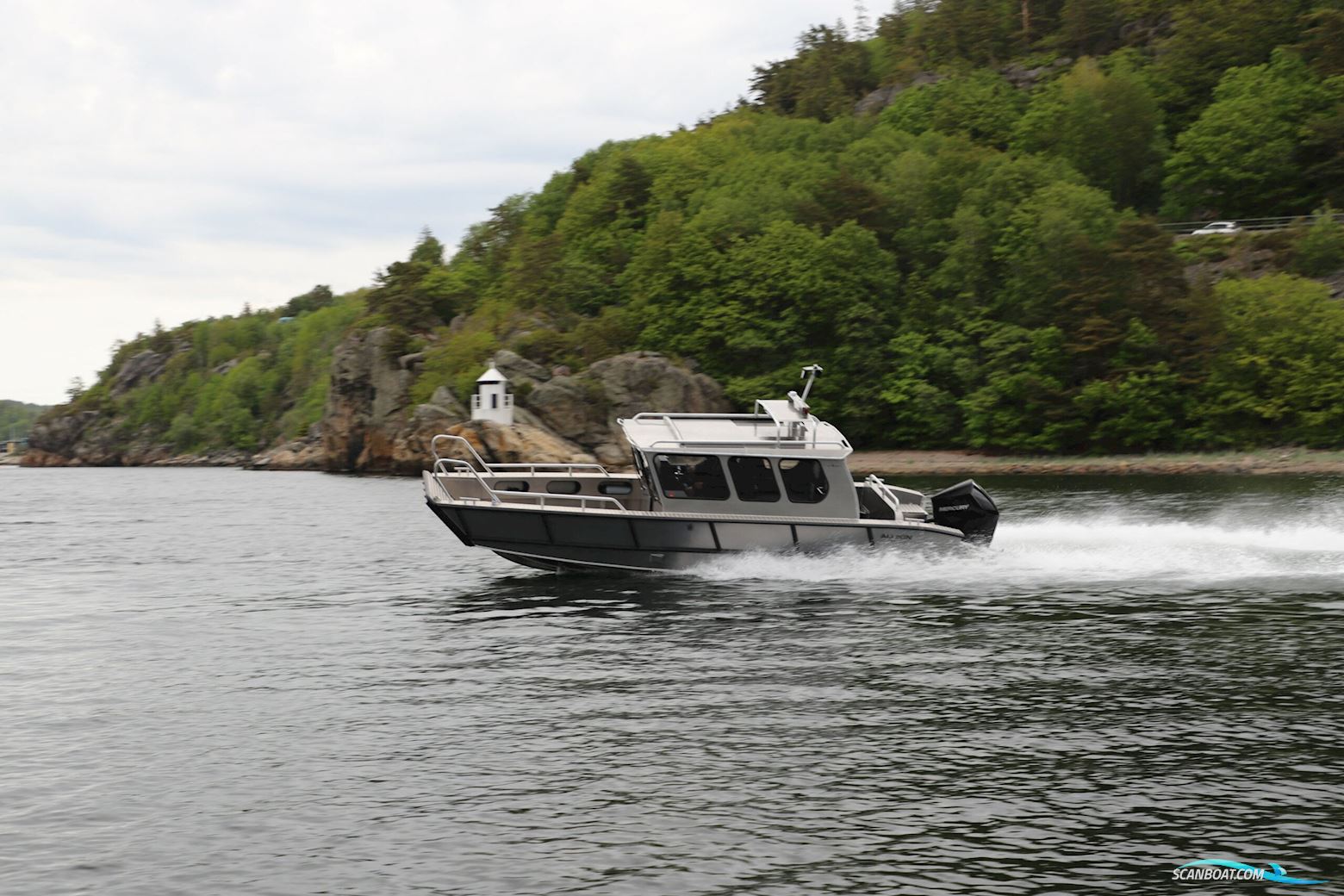 Alukin CW 750 Motorbåd 2023, med Mercury V8-F250 hk (-24) motor, Sverige