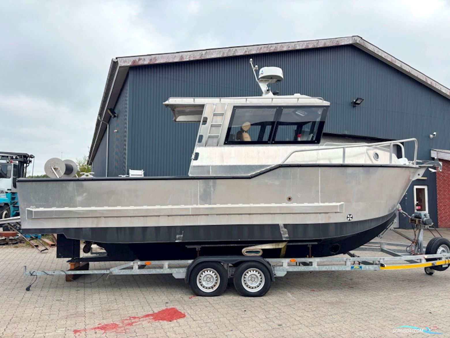 Alutech A75 Trolling Master Motorbåd 2020, med Yanmar motor, Danmark