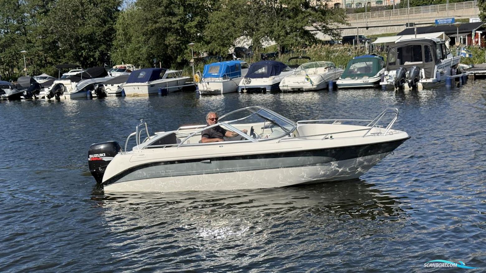 AMT 185 BR Motorbåd 2008, med Suzuki motor, Sverige