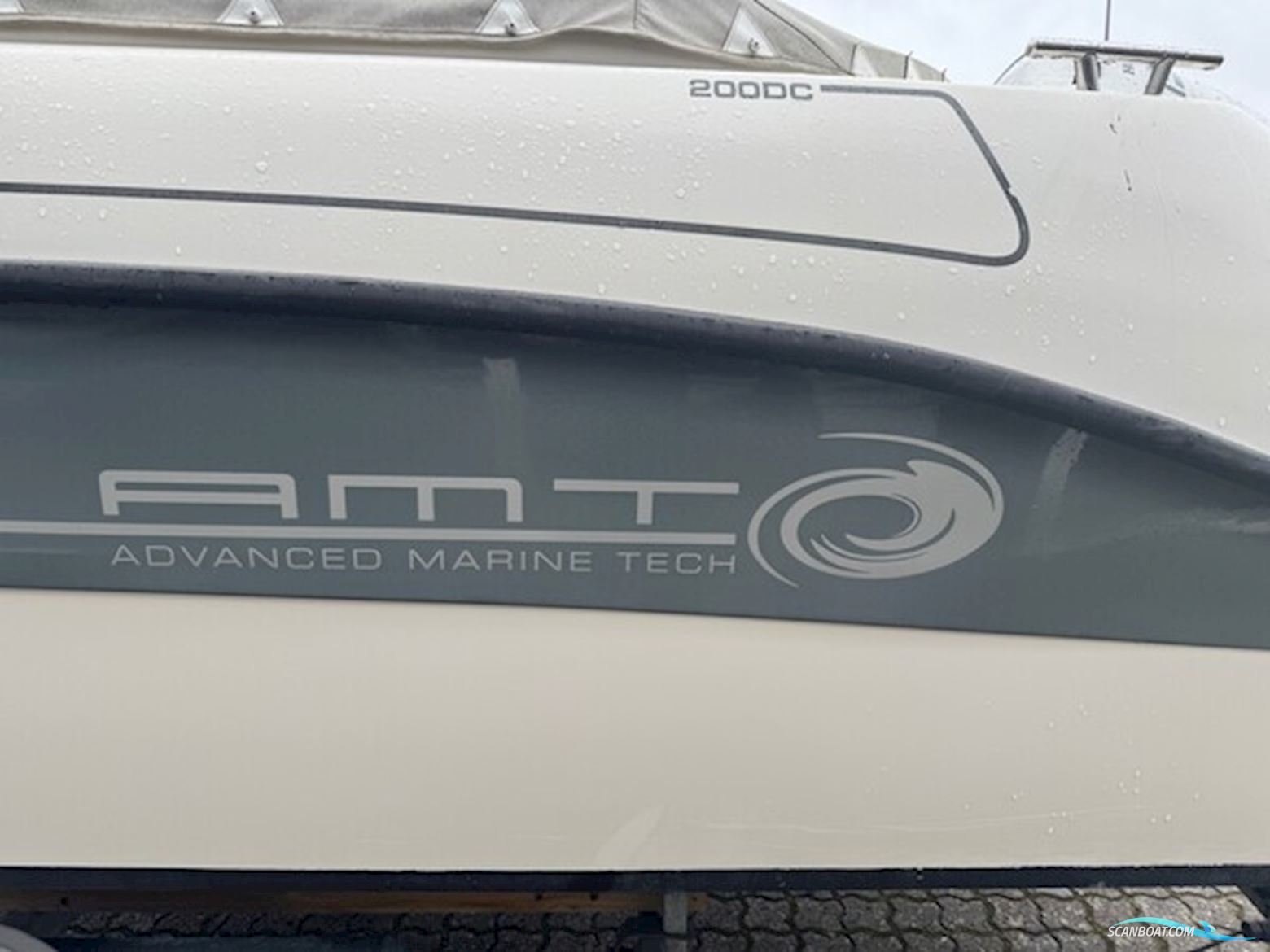 Amt 200 DC Med 135 hk Honda-Efi 4 Takt og 1800 kg Brenderup Bådtrailer - Anvisningssalg - Solgt
