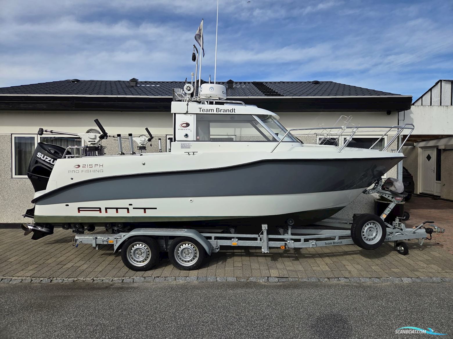 Amt 215 PH Pro Fishing Motorbåd 2019, med Suzuki motor, Danmark