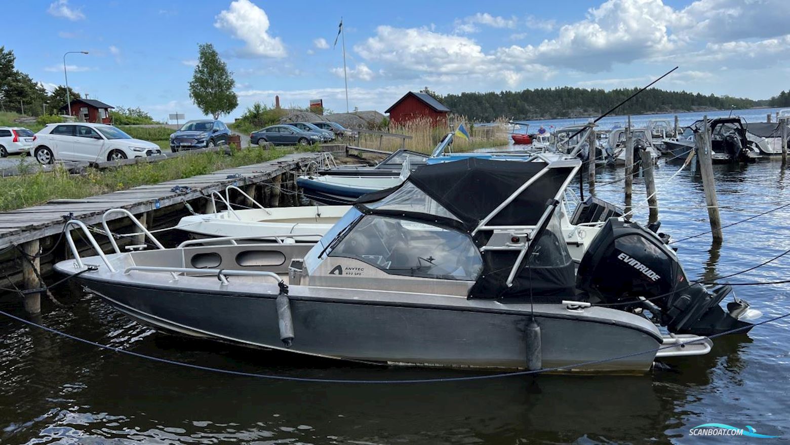 Anytec 622 Spd Motorbåd 2011, med Evinrude motor, Sverige