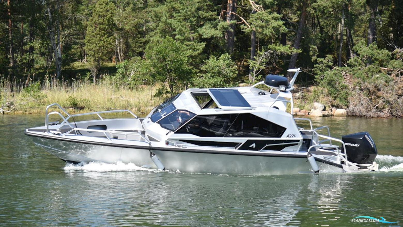 Anytec A27C Motorbåd 2019, med Mercury motor, Sverige