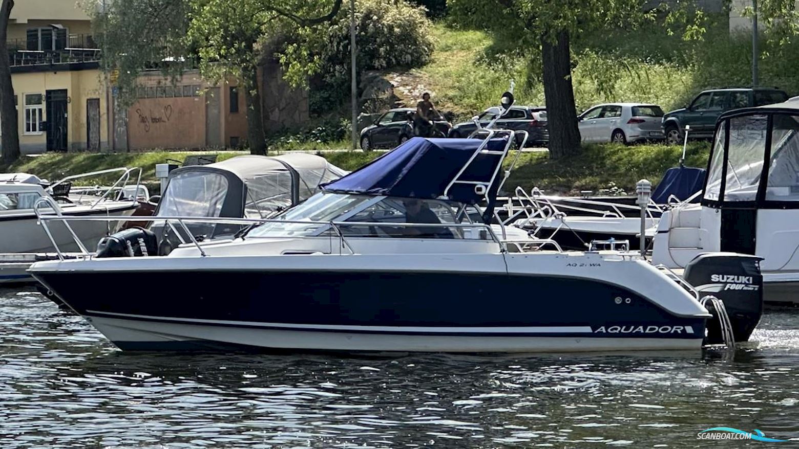Aquador 21 WA E Motorbåd 2003, med Suzuki motor, Sverige