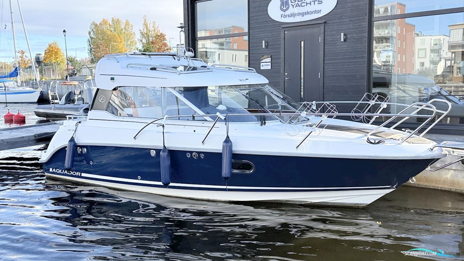 AQUADOR 22 C Motorbåd 2011, med Mercury motor, Sverige