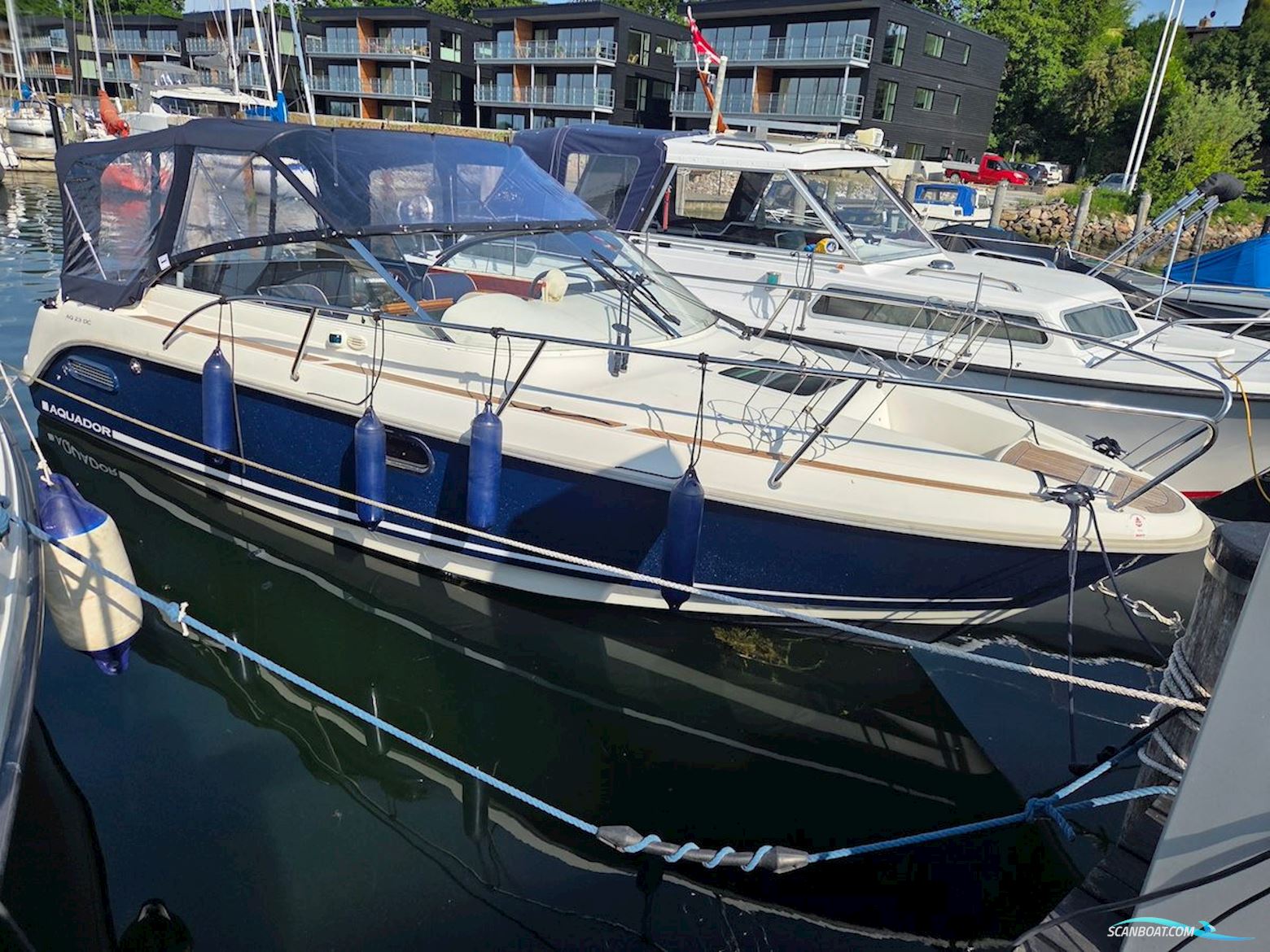 Aquador 23 DC Motorbåd 2006, med Volvo Penta motor, Danmark