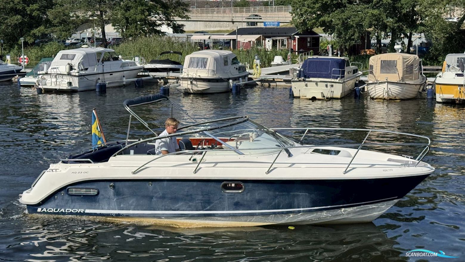AQUADOR 23 DC Motorbåd 2007, med Volvo Penta motor, Sverige
