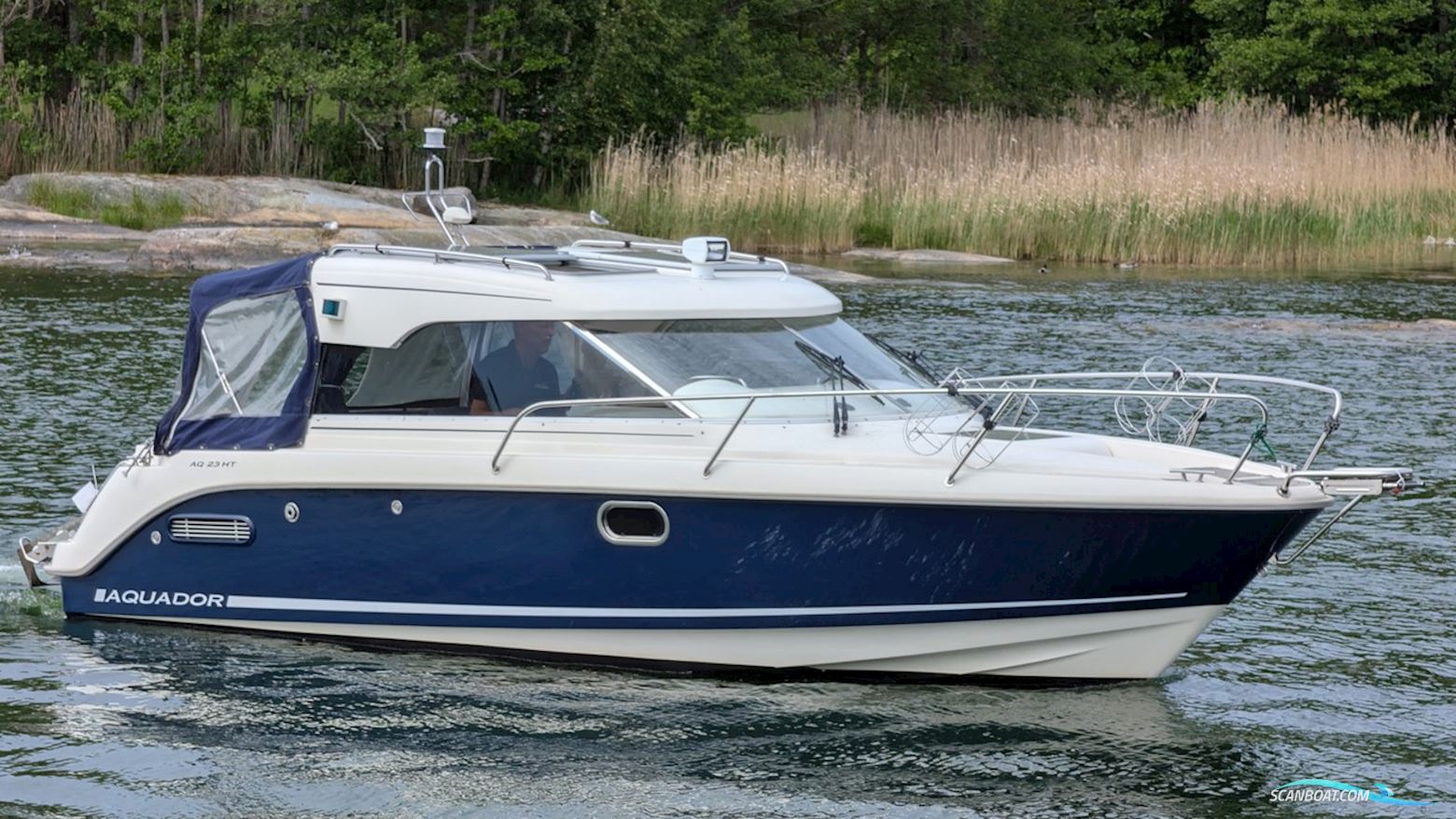 AQUADOR 23 HT Motorbåd 2002, med Volvo Penta motor, Sverige