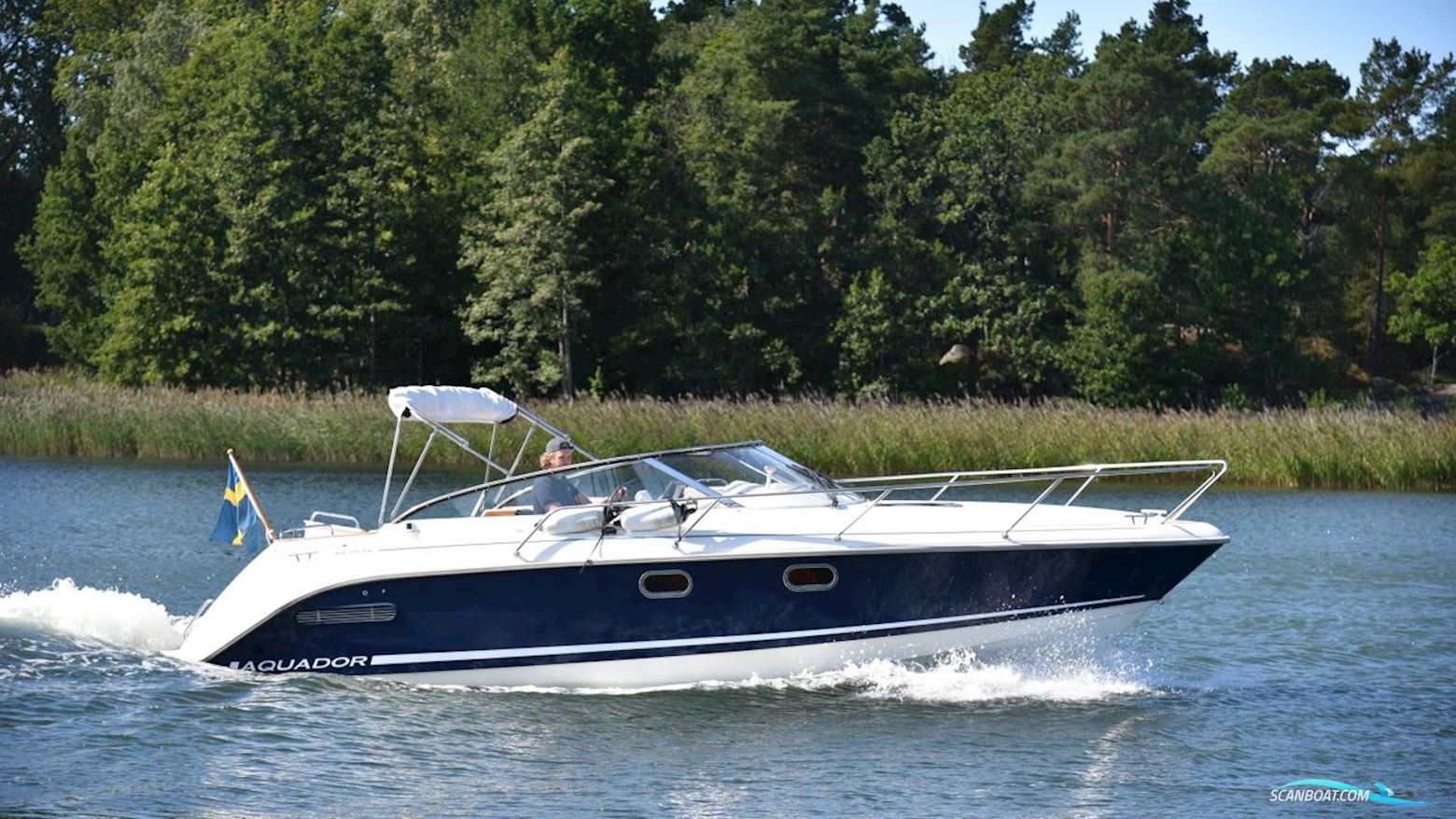 Aquador 26 DC Motorbåd 2017, med Vovlvo Penta D4 Diesel Evc motor, Danmark
