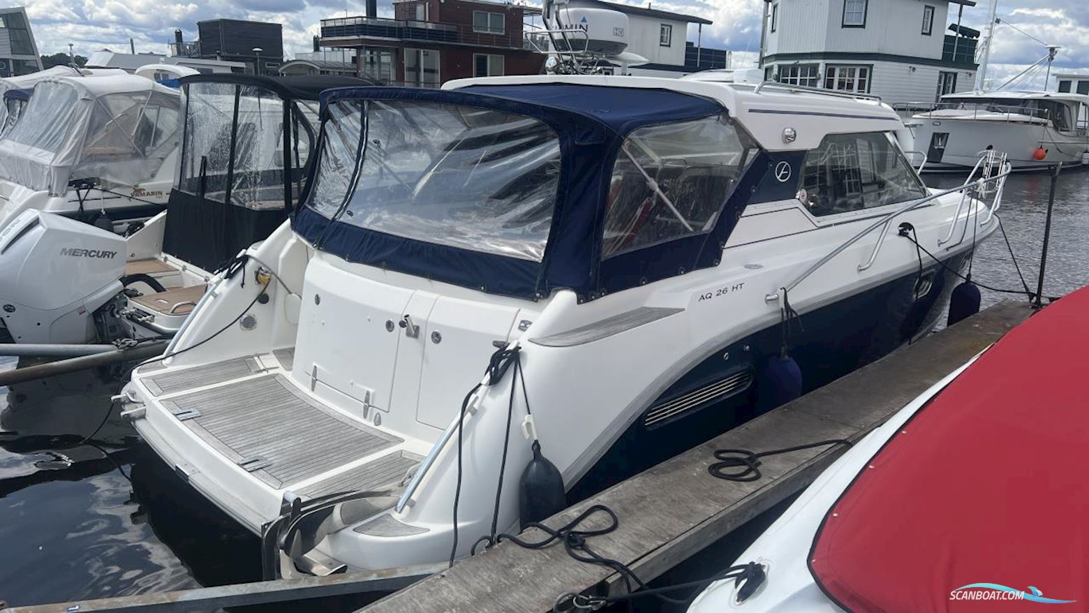 Aquador 26 HT Motorbåd 2008, med Mercruiser motor, Sverige