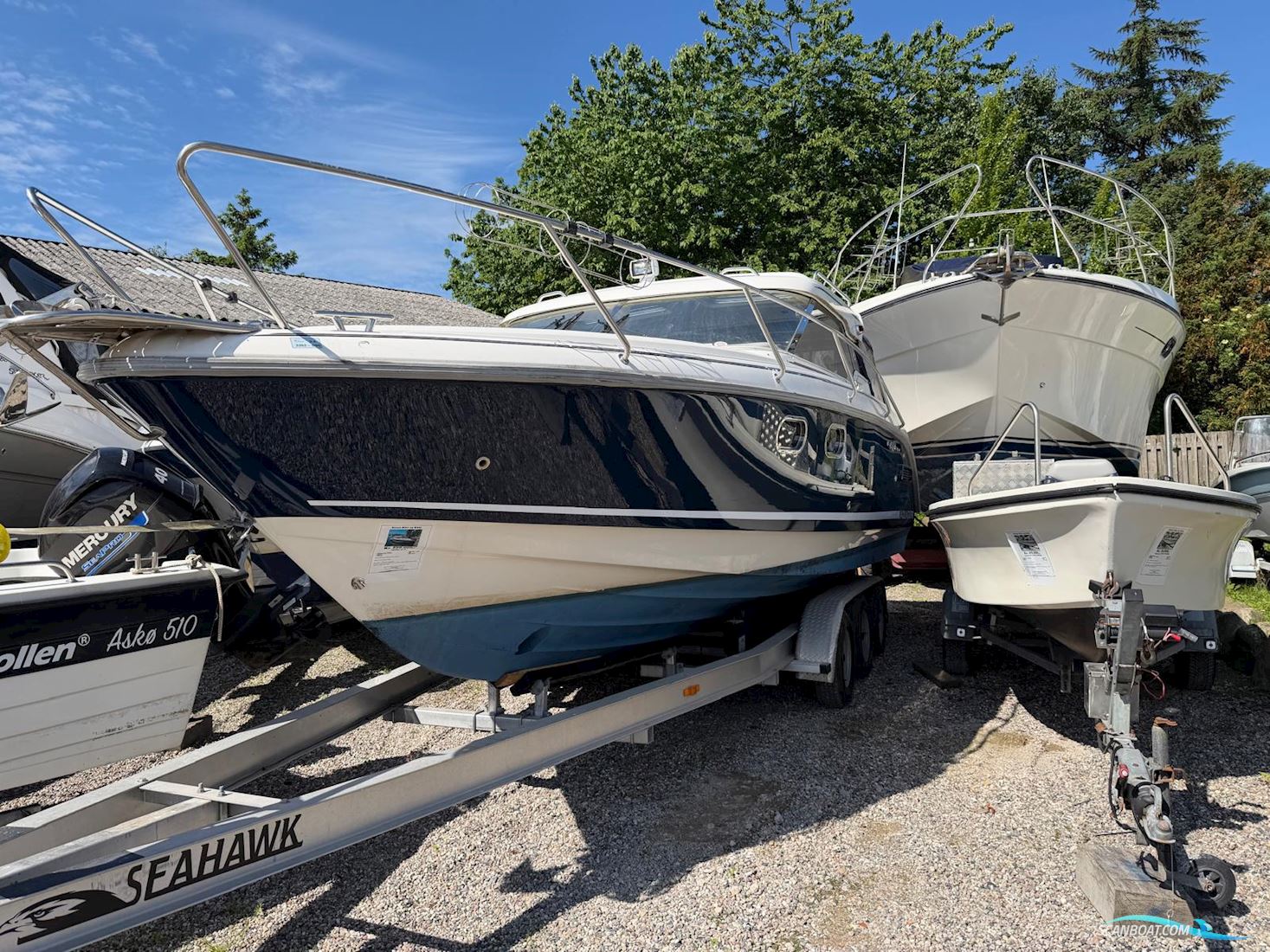 Aquador 26 HT Motorbåd 2008, med Volvo Penta D6 motor, Danmark