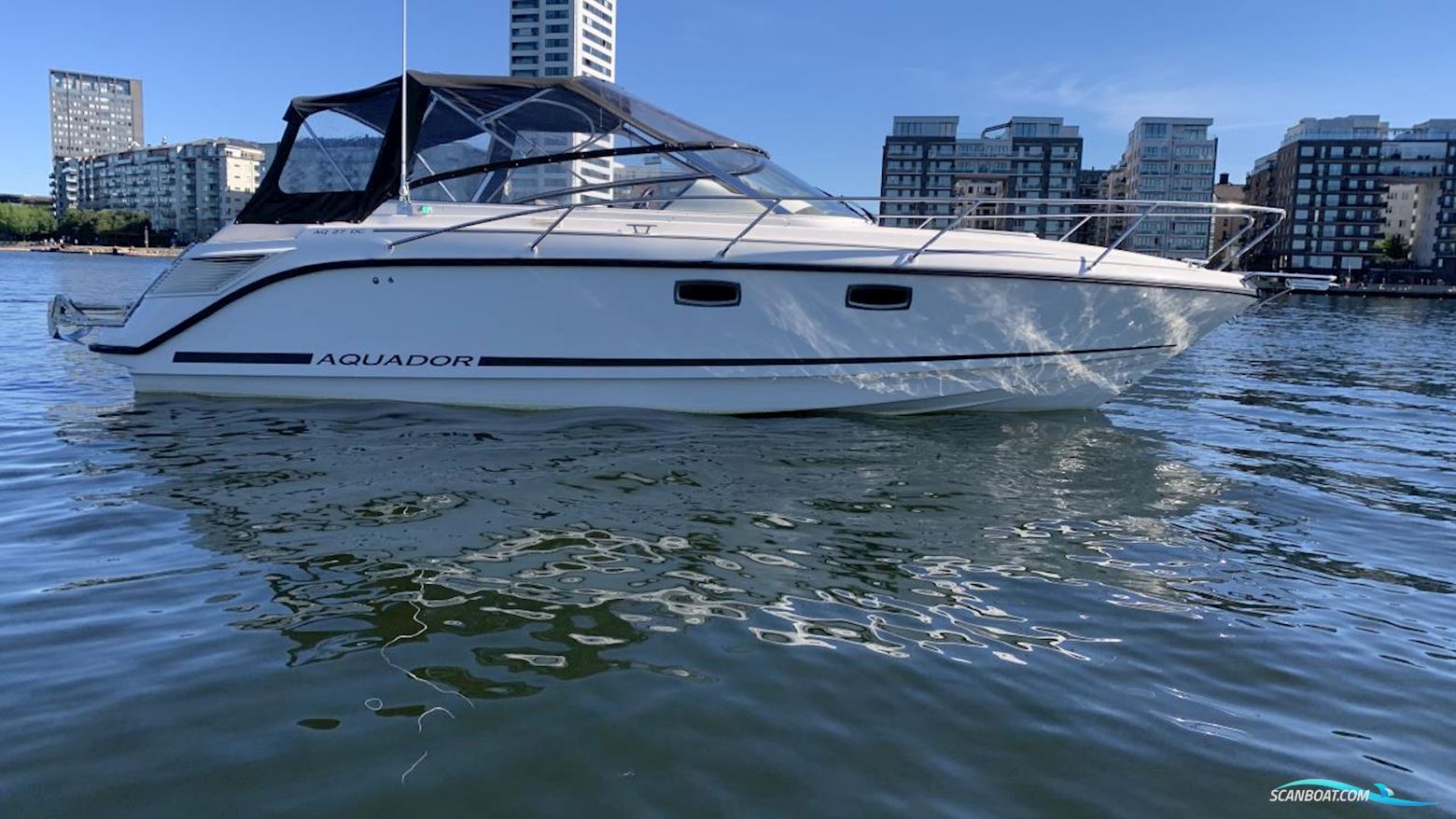 AQUADOR 27 DC Motorbåd 2016, med Mercruiser motor, Sverige
