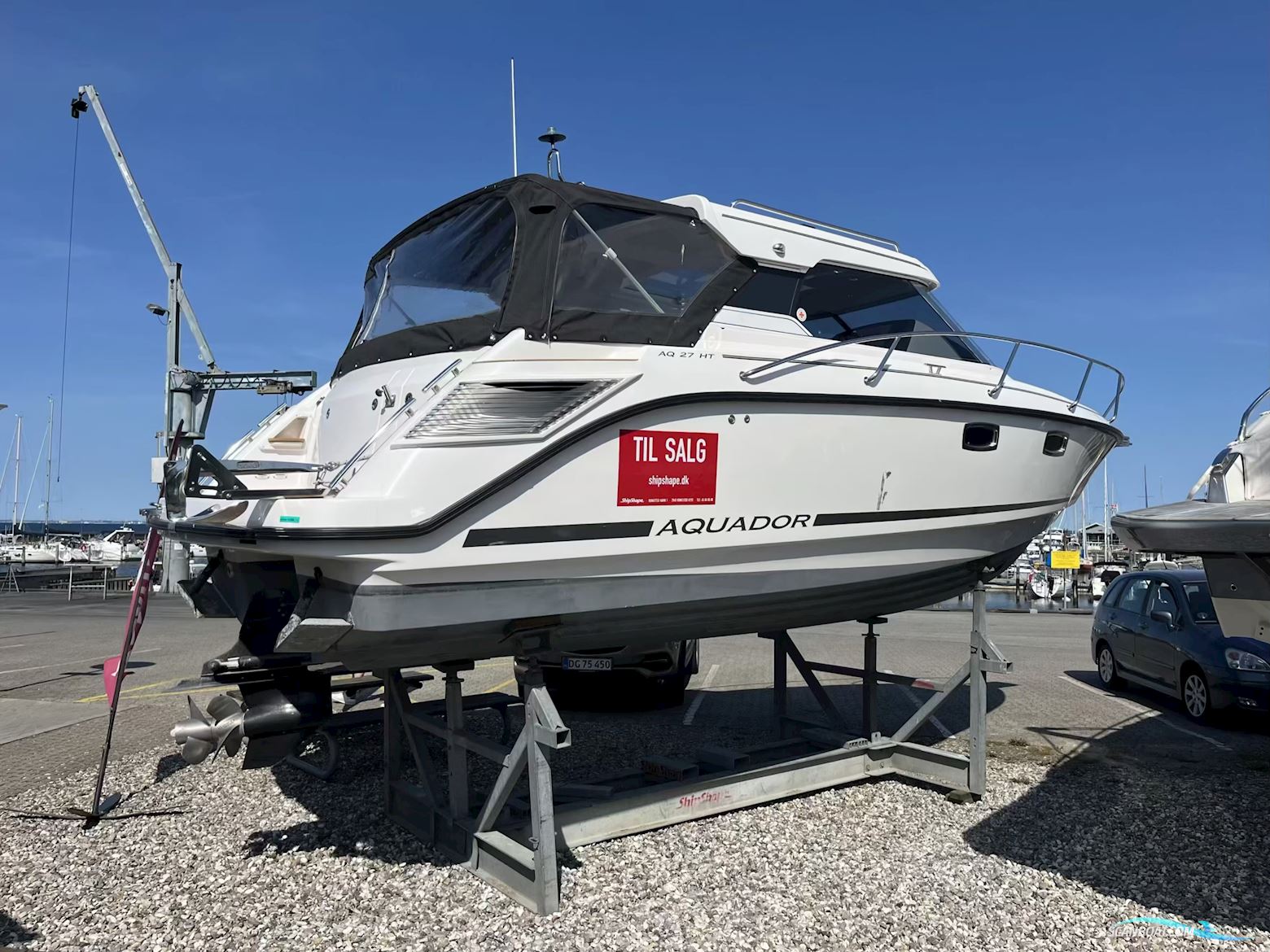 Aquador 27 HT (2020) - Nedsat Motorbåd 2020, med Mercury MD 3.0 V6-270 motor, Danmark