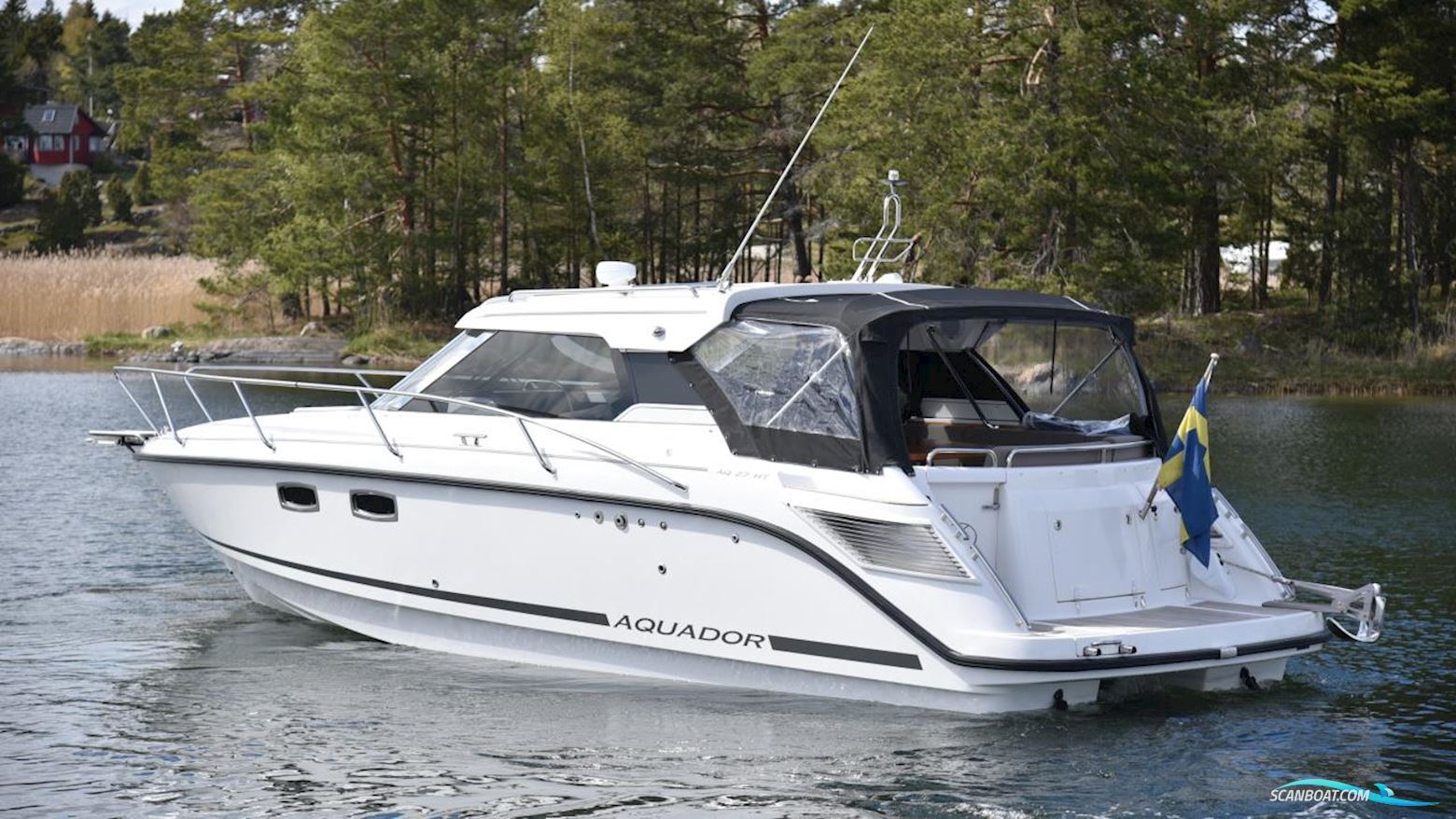 AQUADOR 27 HT Motorbåd 2016, med Mercruiser motor, Sverige