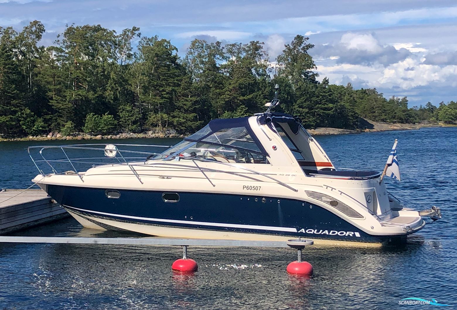 Aquador 28 DC Motorbåd 2009, med Mercruiser Cummins motor, Finland