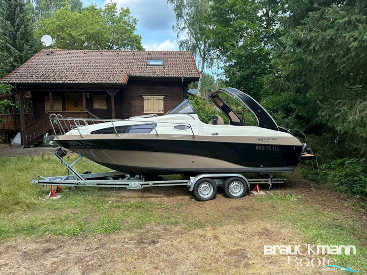 Aqualine 690 Motorbåd 2020, med Honda motor, Tyskland