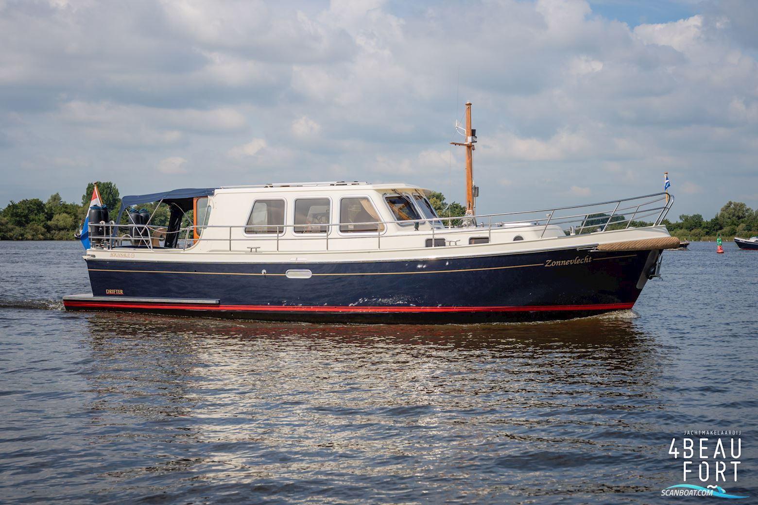 Aquanaut Drifter 1100 OK Motorbåd 2006, med Perkins M92B motor, Holland