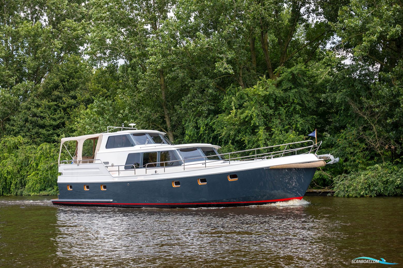 Aquanaut Drifter 1500 Pilot House Motorbåd 2004, med Vetus Deutz DT64 motor, Holland