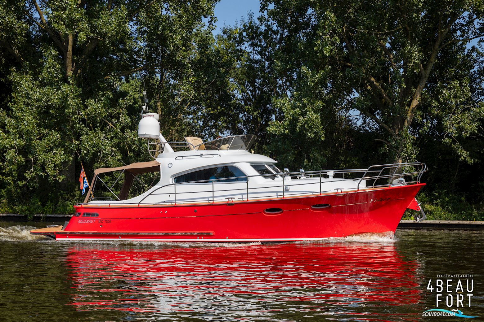 Aquanaut Monte Cristo 1100 Motorbåd 2011, med Volvo-Penta D6-370A-EVC motor, Holland
