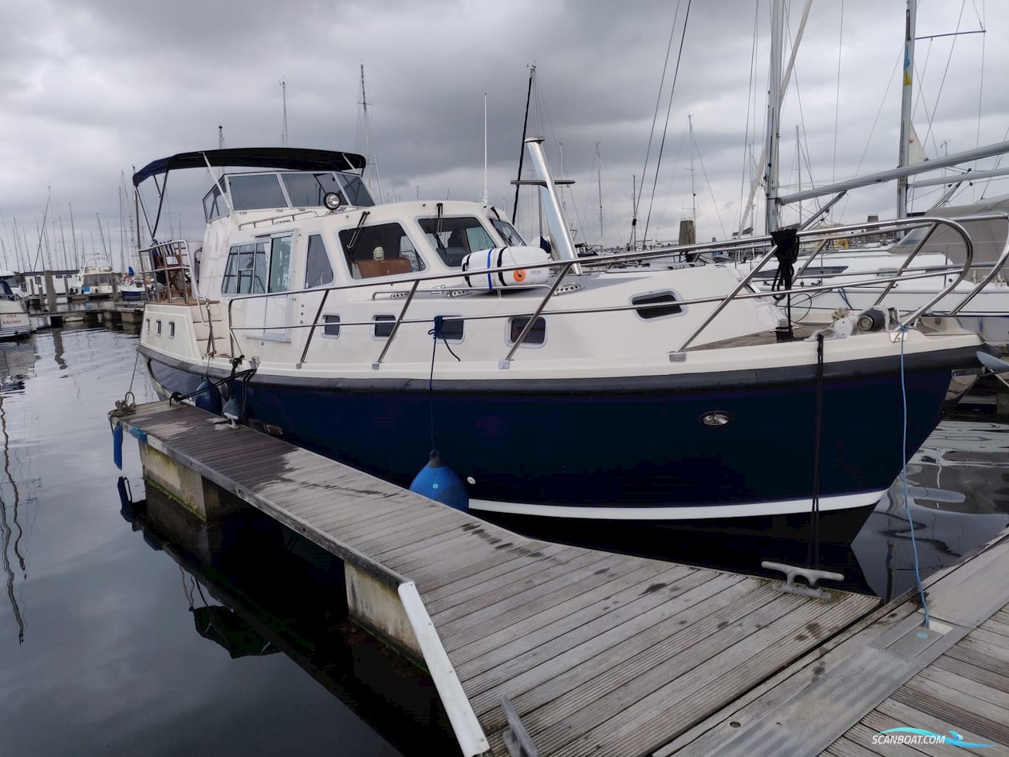 Aquastar 38 Motorbåd 1989, med Volvo Tamd41A (2x) motor, Holland