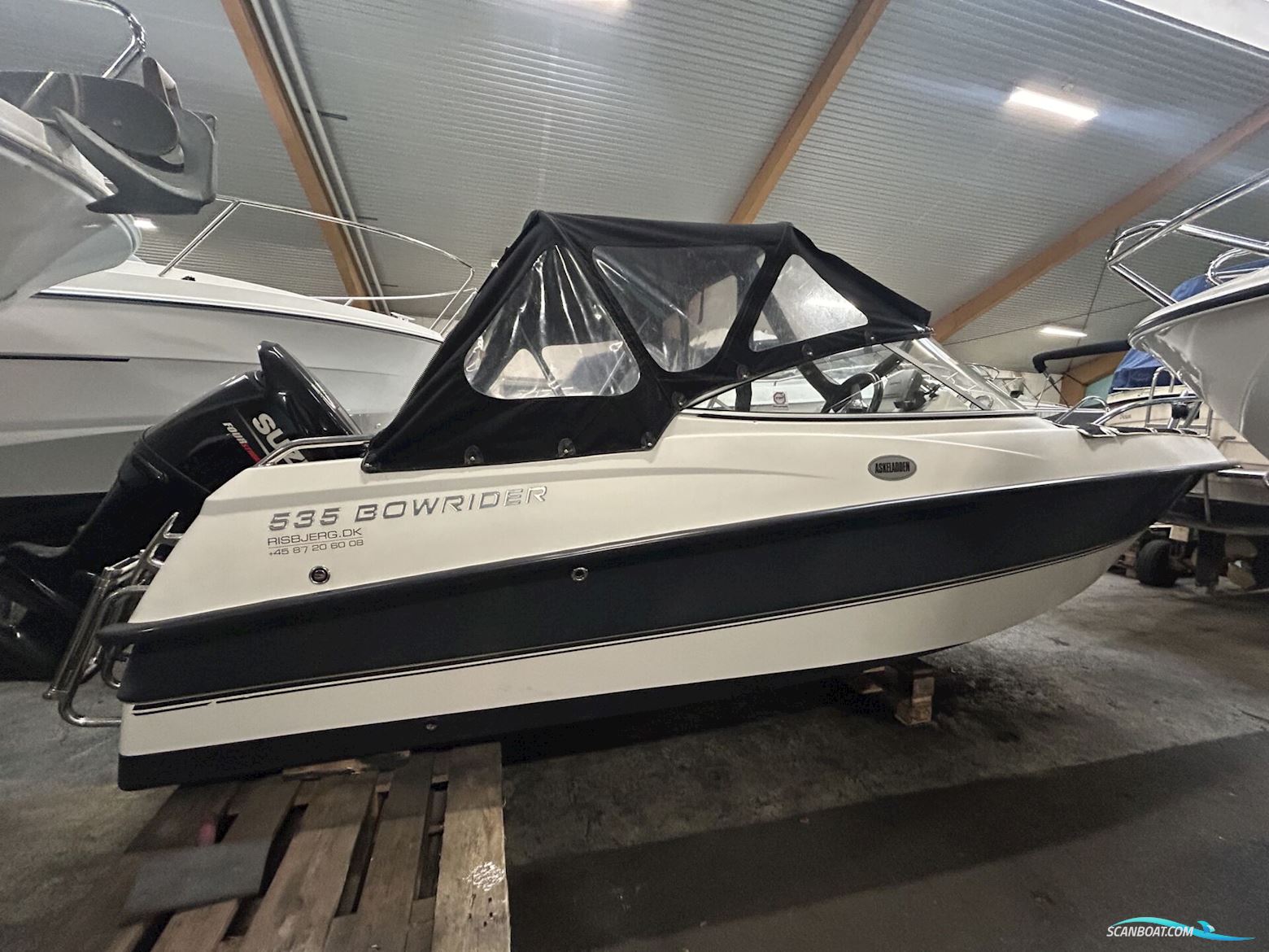 Askeladden 535 Bowrider Motorbåd 2010, med Suzuki motor, Danmark