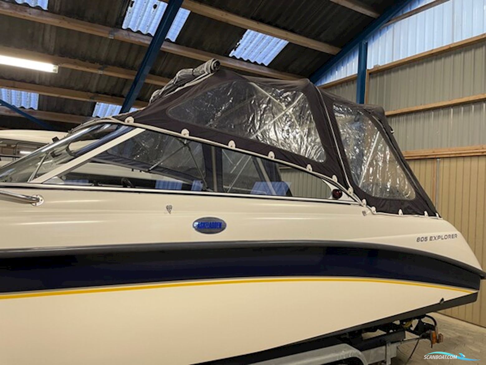 Askeladden 605 Explorer Med 150 hk Mercury Verado og 2500 kg Bådtrailer