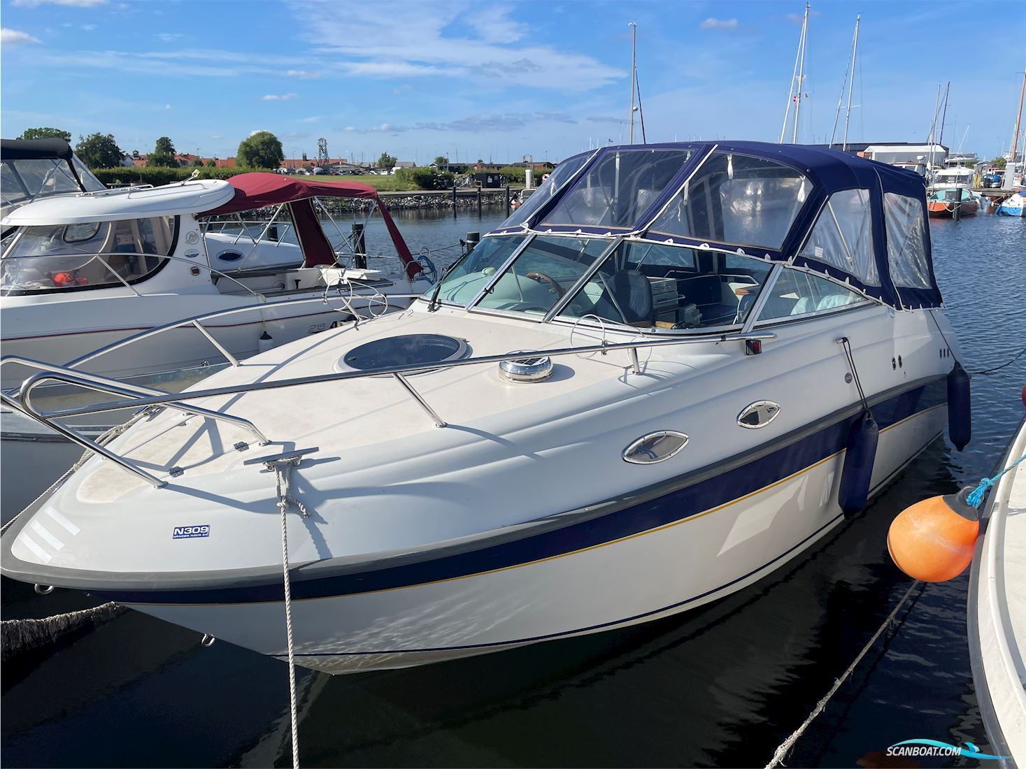 Askeladden 705 Voyager Motorbåd 1999, med Mercruiser 4.3 Mpi motor, Danmark