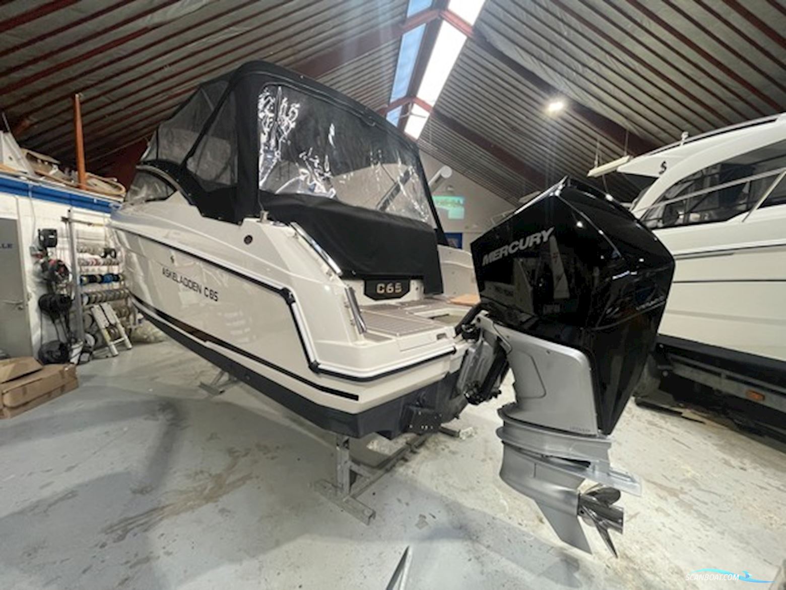 Askeladden C65 Mercury 300 HK Verado Dts Motorbåd 2019, med Mercury motor, Danmark