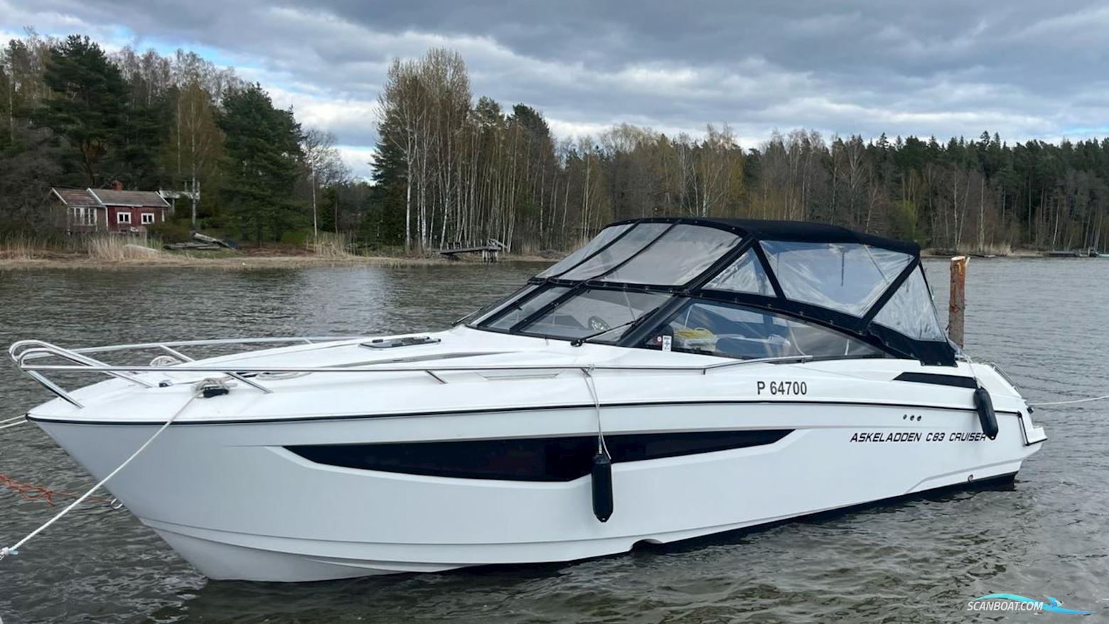 Askeladden C83 Cruiser Motorbåd 2019, med Mercury Verado motor, Finland