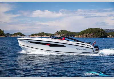 Askeladden C91 Motorbåd 2026, med Mercury 2 x 300 hk VERADO XL AM DS motor, Danmark