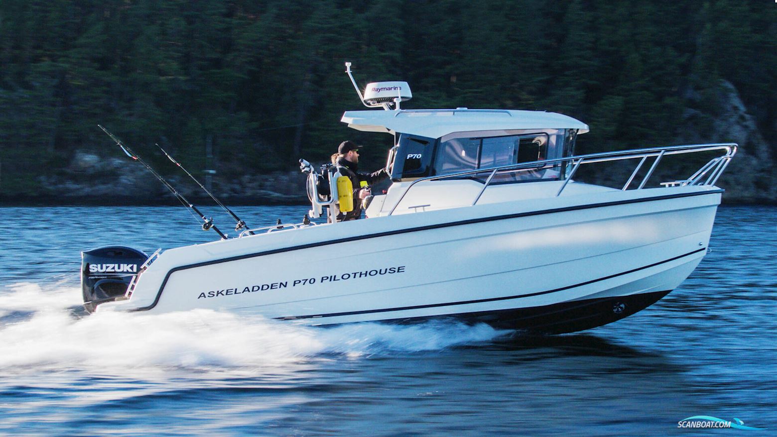 Askeladden P70 Motorbåd 2025, med Mercury motor, Danmark