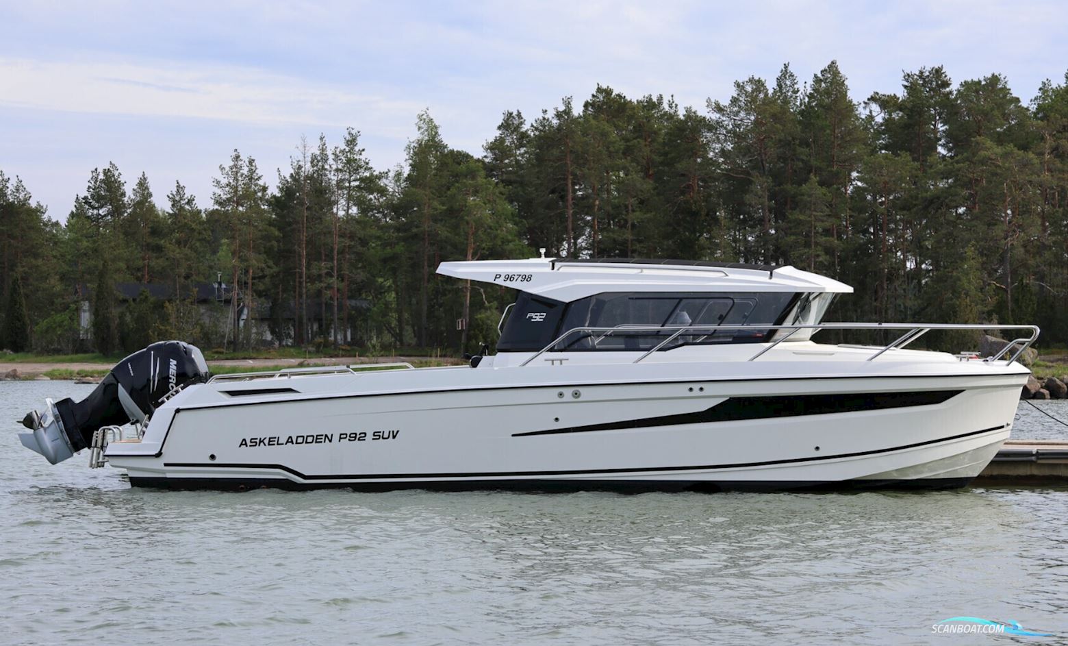 Askeladden P92 Suv Motorbåd 2022, med Mercury motor, Sverige