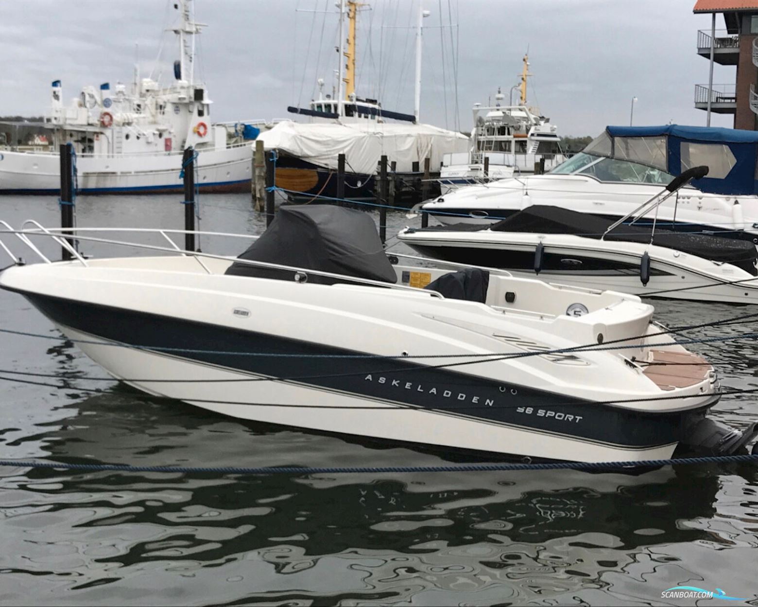 Askeladden S6 Sport Motorbåd 2010, med Volvo Penta D3 Diesel motor, Danmark