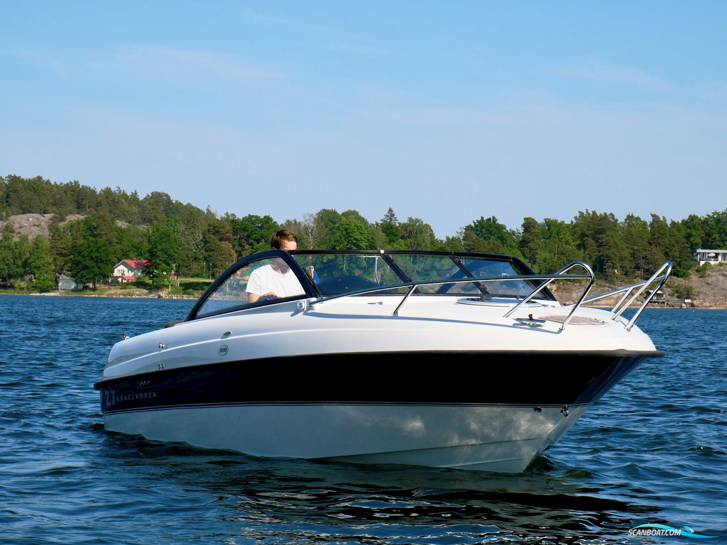 Askeladden Z7 Motorbåd 2008, med Mercruiser motor, Sverige