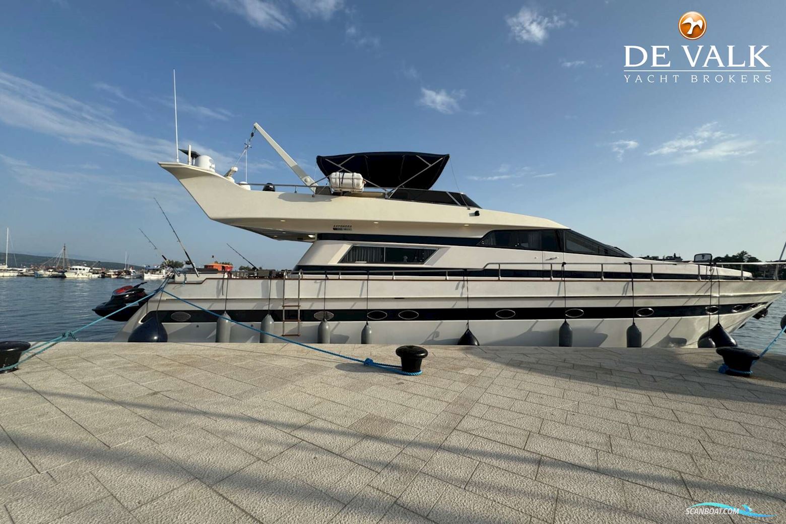 Astondoa 68 Glx Flybridge Motorbåd 1995, med Man motor, Kroatien