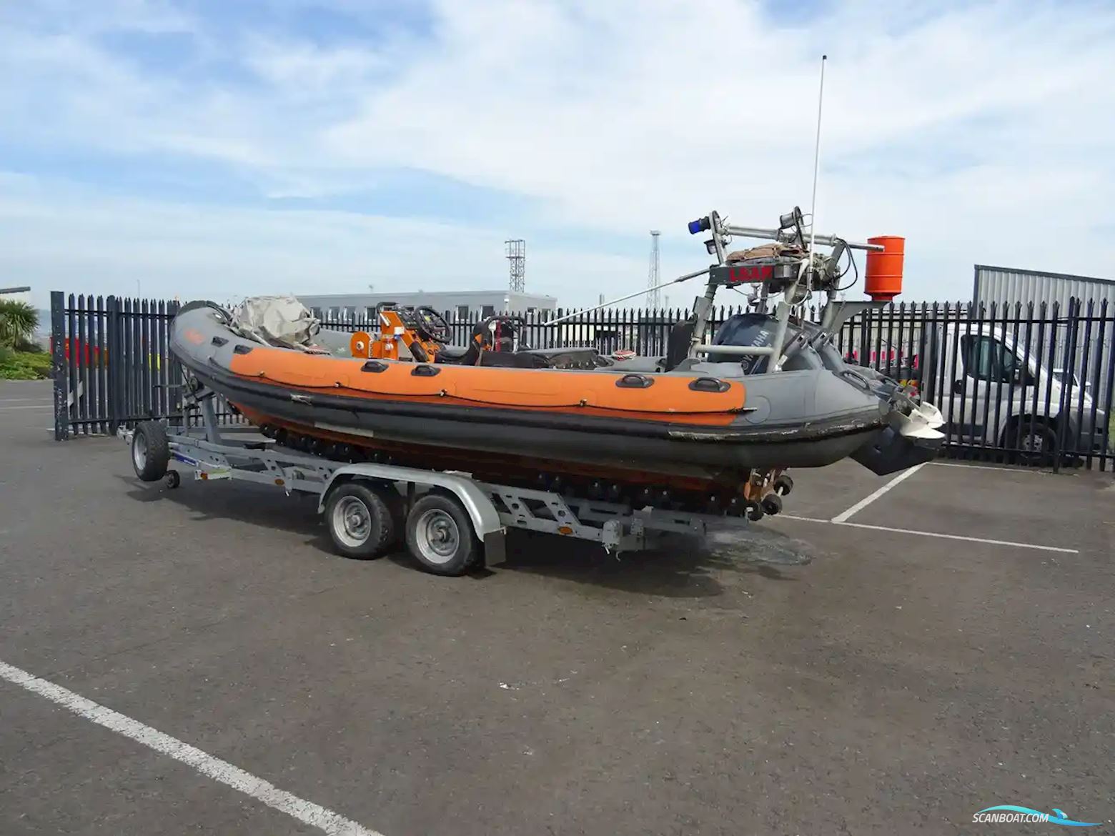 Atlantic 21 Rib Motorbåd 1981, med Yamaha motor, England