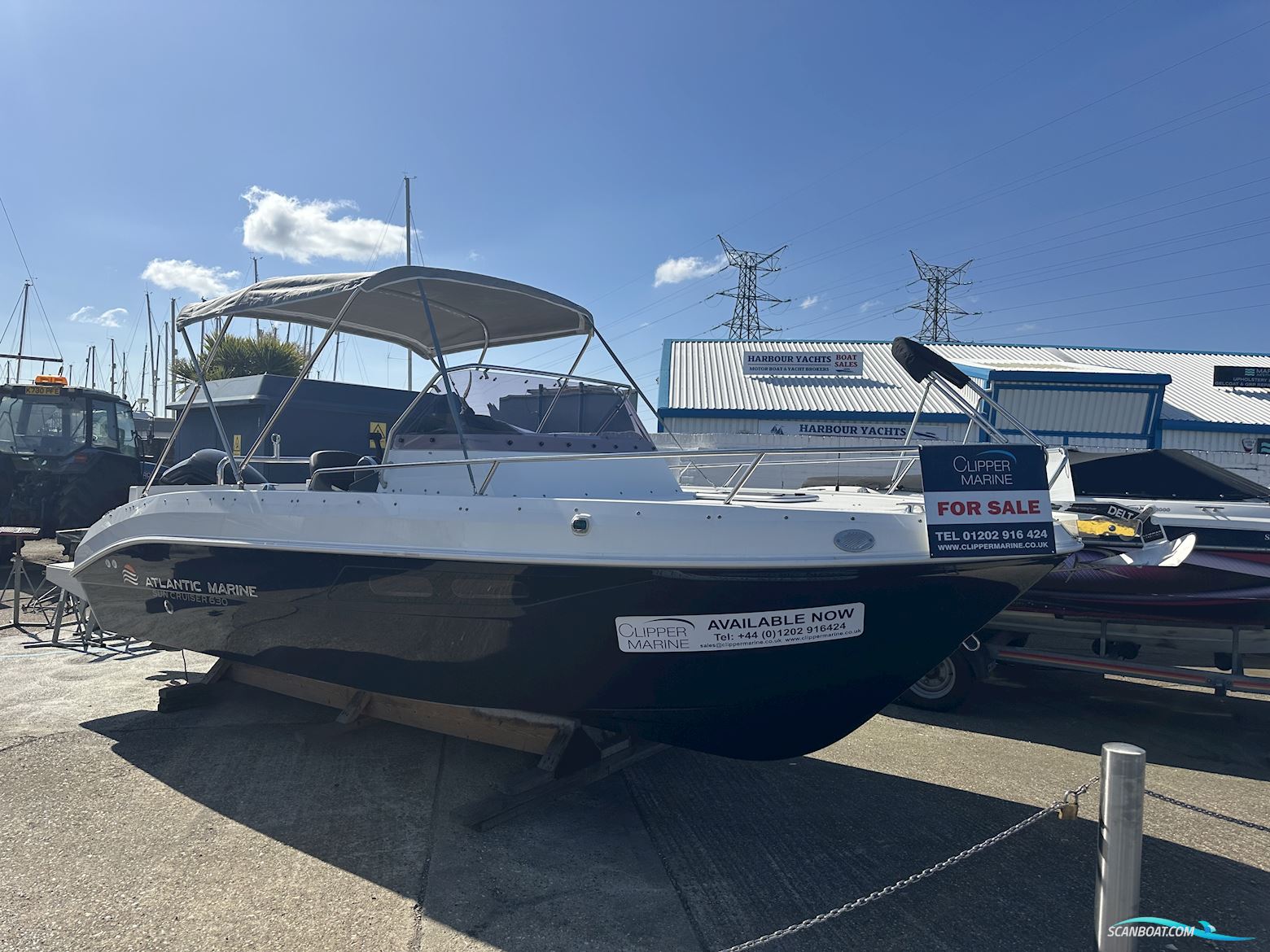 Atlantic Marine 630 Suncruiser Motorbåd 2022, med Mercury motor, England