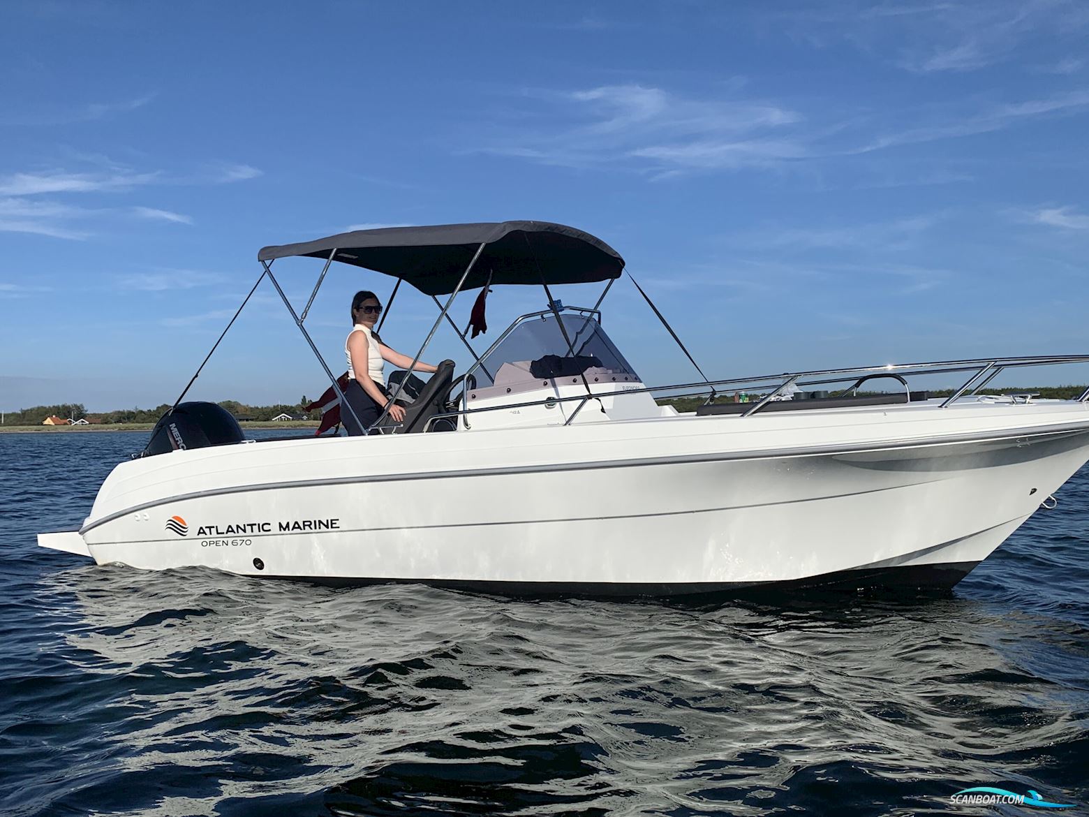 Atlantic Marine 670 Open Motorbåd 2021, med Mercury 150 motor, Danmark