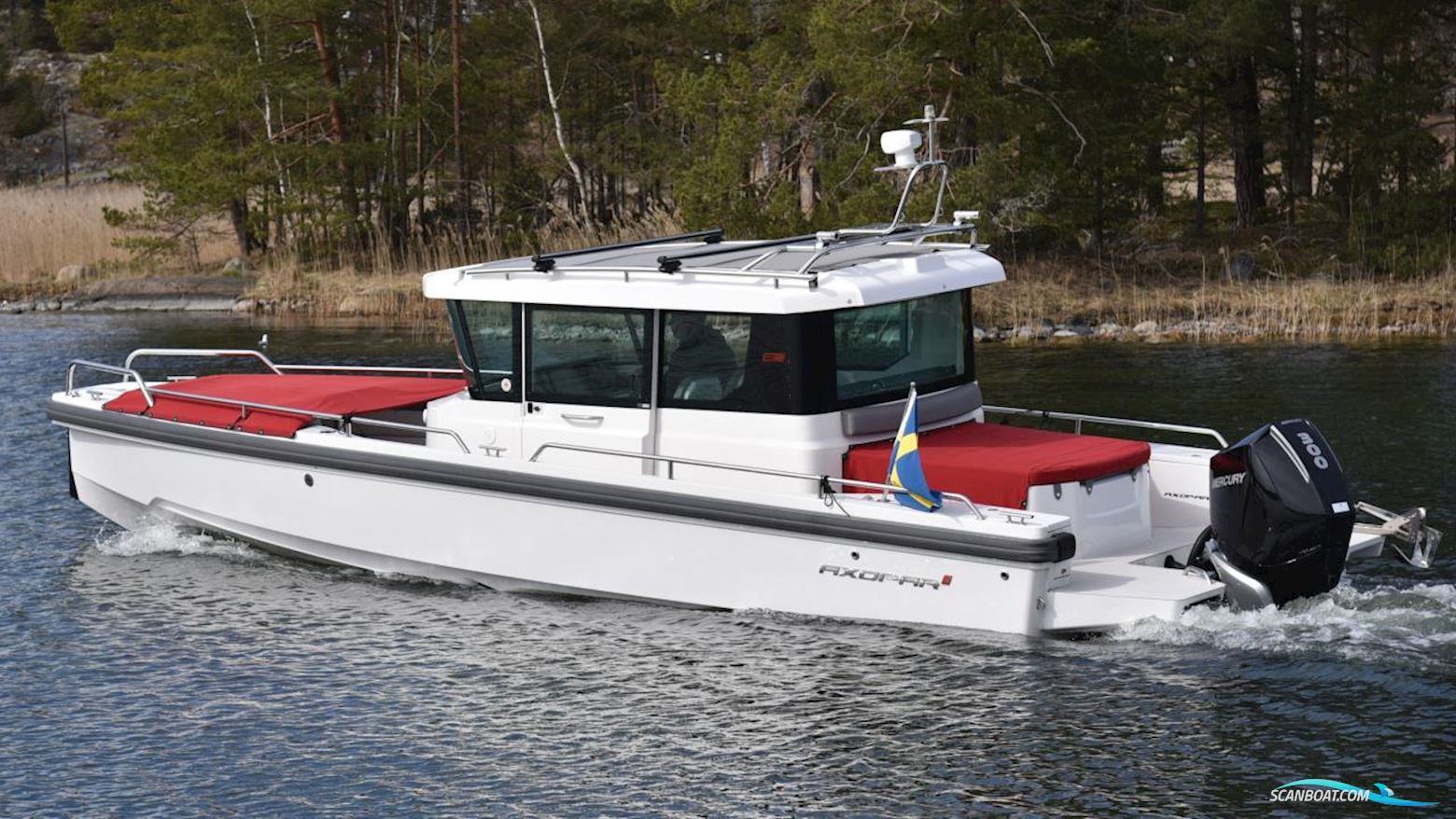 Axopar 28 Aft Cabin Motorbåd 2019, med Mercury motor, Sverige