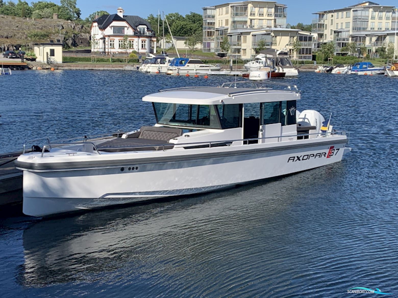 Axopar 37 AC Motorbåd 2017, med Mercury Verado 350 White motor, Sverige