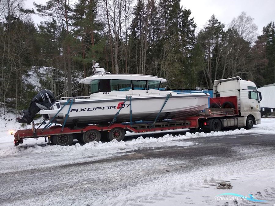 Axopar 37 Cabin Motorbåd 2016, med Mercury motor, Danmark