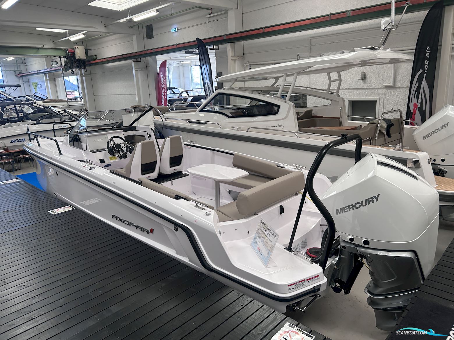 Axopar Yachts 25 Cross Bow Motorbåd 2025, med Mercury Verado 250 XL am ds motor, Danmark