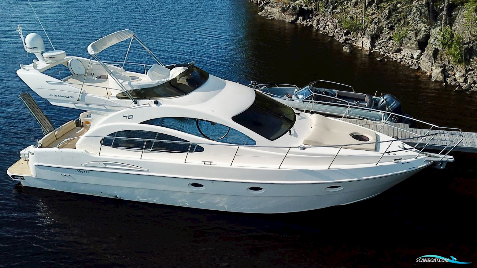 Azimut 42 Evo Motorbåd 2009, med Mercruiser Qsb5,9 motor, Finland