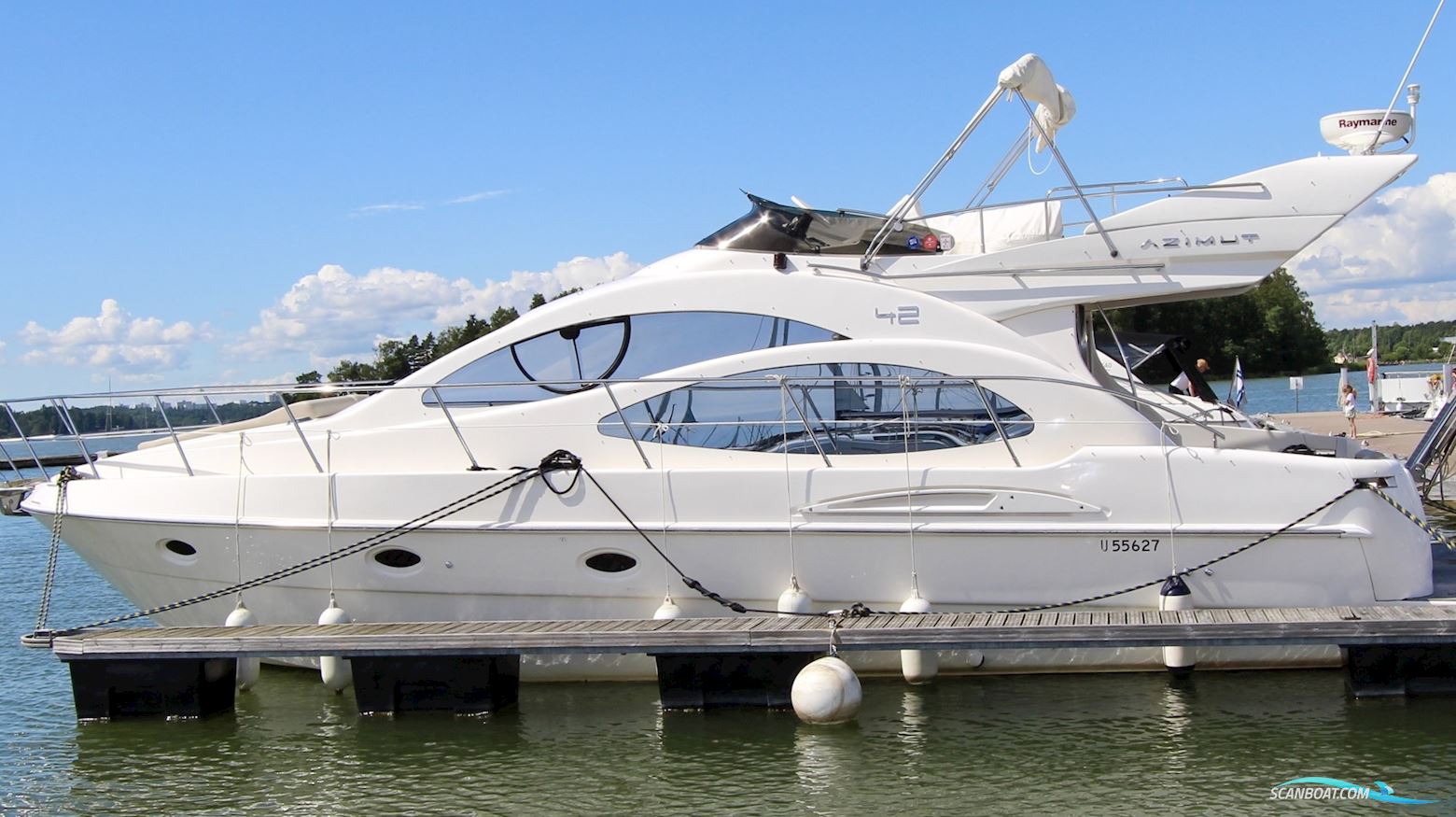 Azimut 42 Evo Motorbåd 2009, med Mercruiser Qsb5,9 motor, Finland